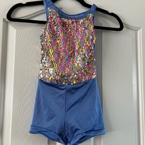 Weissman Multicolor Sequin Dance Costume